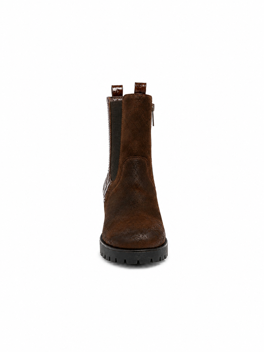 Bottines à talon haute cuivré | LIPSI