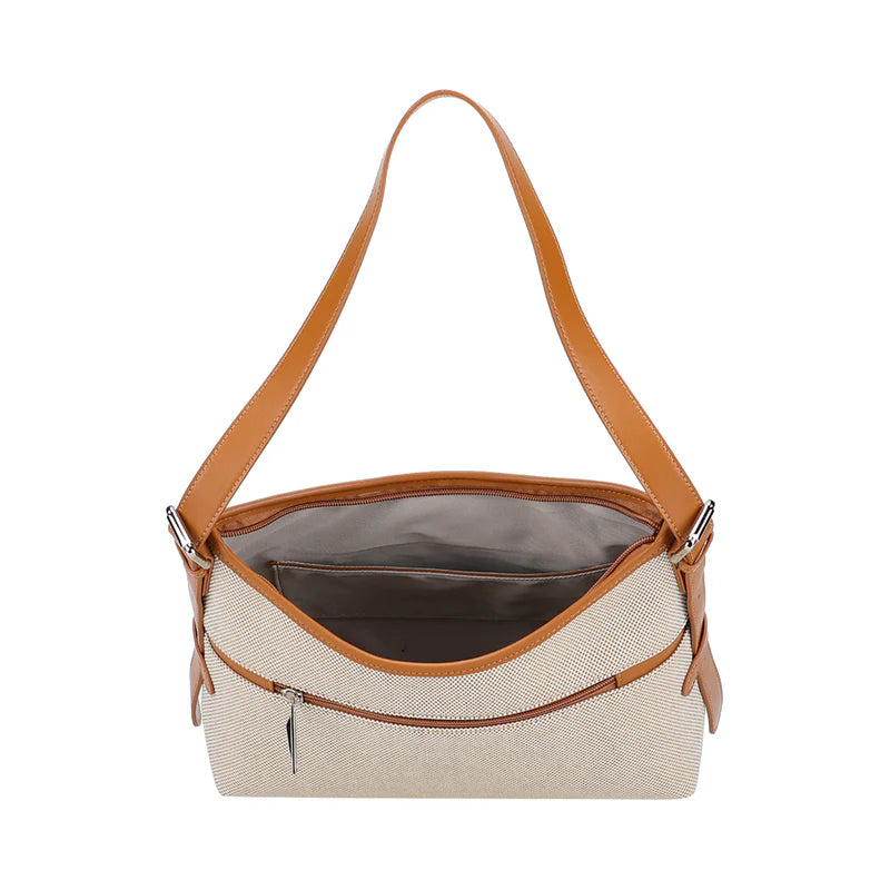 Sac porté épaule | ROSA TOILE A198E-09