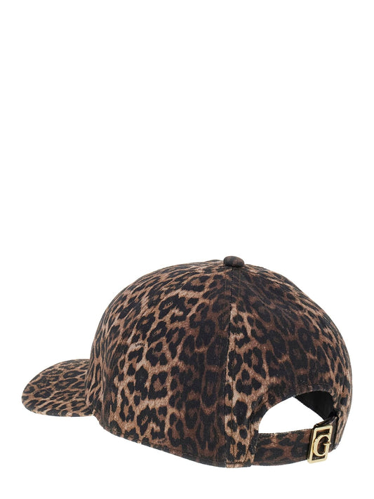 Casquette à imprimé animal