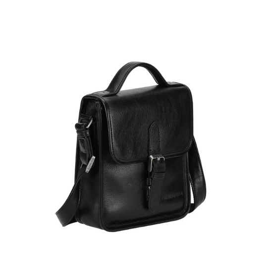 Petit sacoche cuir | TAHOMA A123-54 NOIR