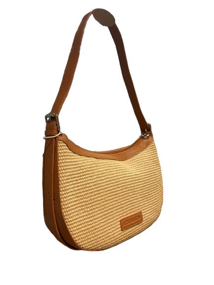 Sac porté épaule | DANIELA PAILLE A229-05 CAMEL