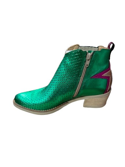 Bottines santiags | FLOR VERTE FLUO