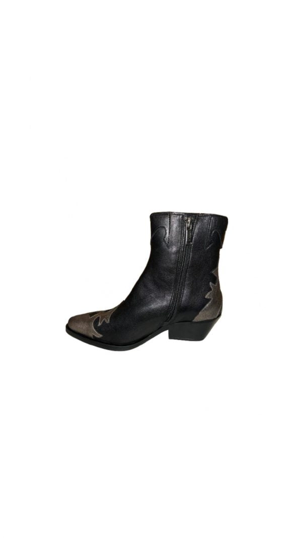 Bottines Santiage | JOVIEN NOIR ARGENT