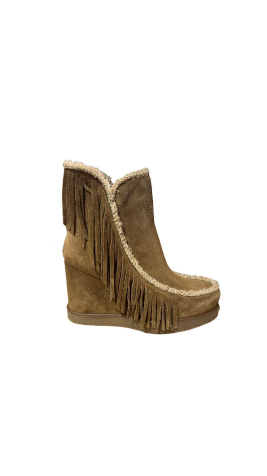 Bottines | JERSEY FRANGES CAMEL