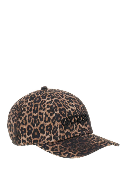 Casquette à imprimé animal
