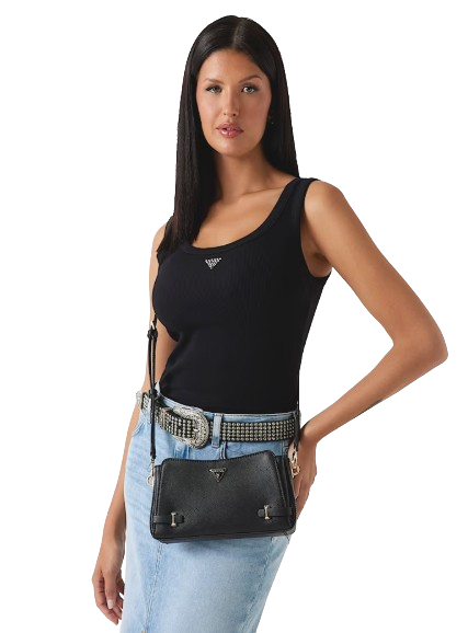 Mini sac à bandoulière | ROSALBA SAFFIANO