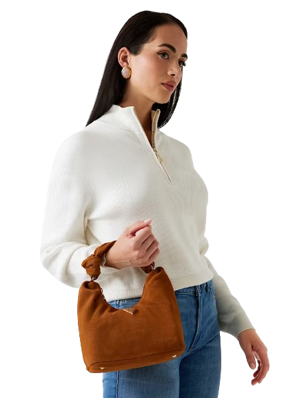 Mini sac hobo bandoulière | ISOTTA CUIR