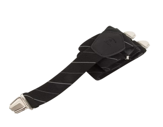 Bretelles larges | NOIR COMME UNE CRAVATE