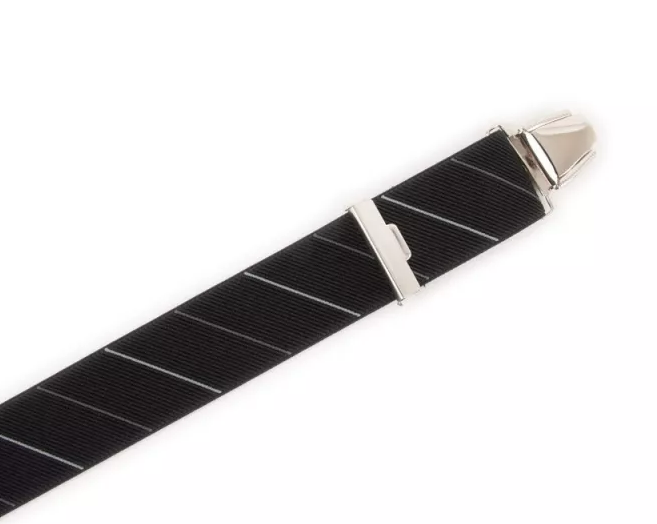 Bretelles larges | NOIR COMME UNE CRAVATE