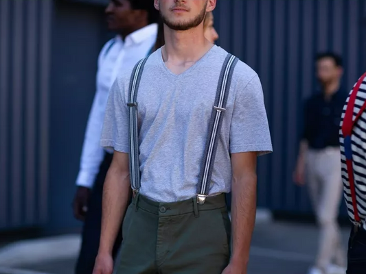 Bretelles larges | JEAN QUI GRIS