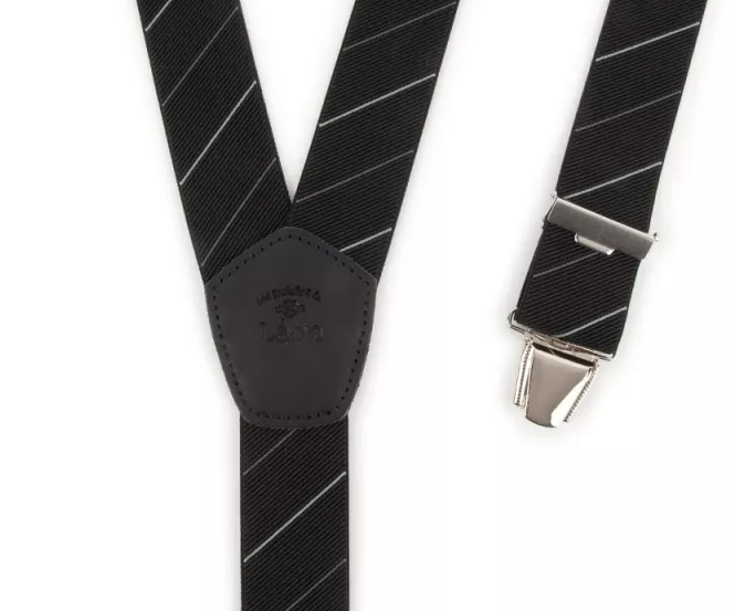 Bretelles larges | NOIR COMME UNE CRAVATE