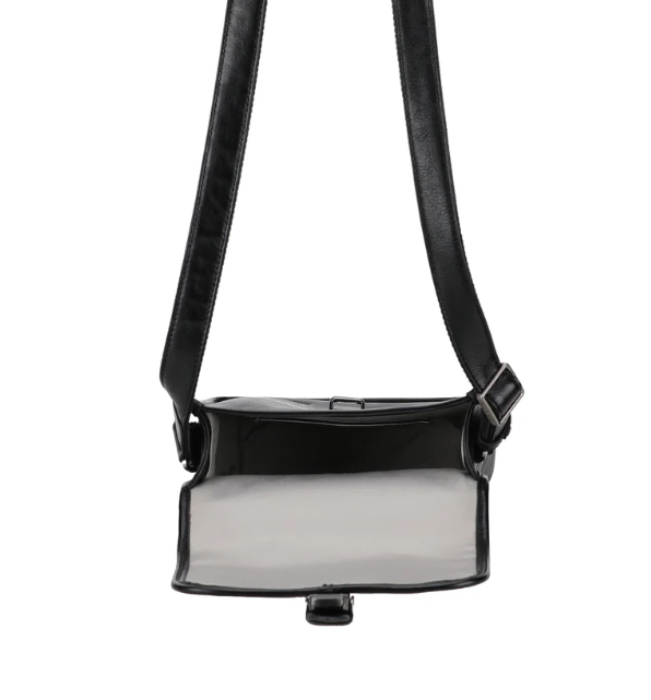 Petit sacoche cuir | TAHOMA A123-54 NOIR