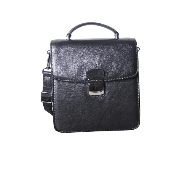 Sacoche travers / main | GEORGES 1389-02 NOIR