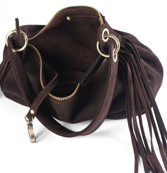 Mini sac porté épaule | ZOE VERSION FOLK DAIM