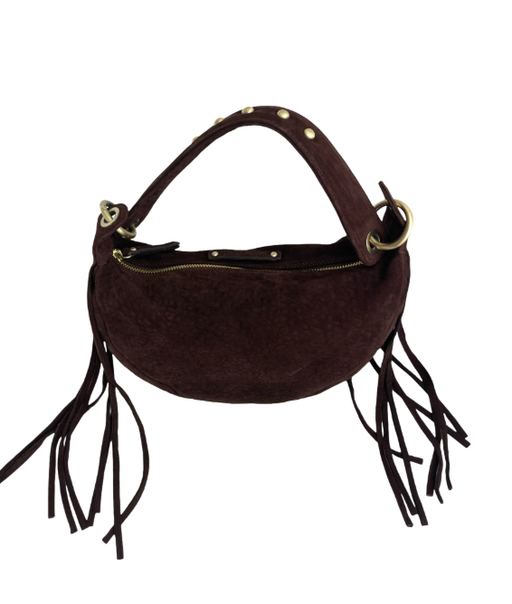 Mini sac porté épaule | ZOE VERSION FOLK DAIM