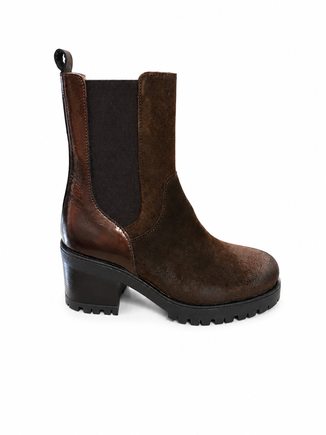 Bottines à talon haute cuivré | LIPSI