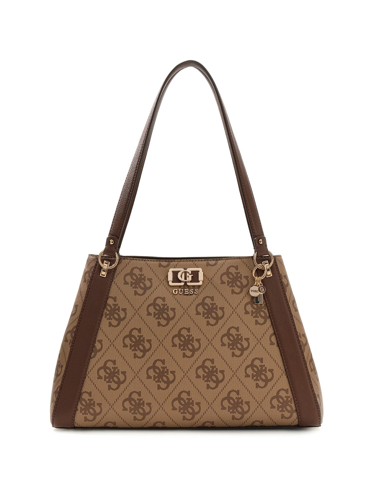 Sac porté épaule | KARNILLA LOGO CHOCOLAT