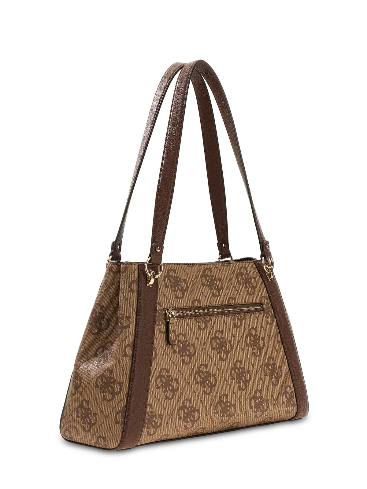 Sac porté épaule | KARNILLA LOGO CHOCOLAT