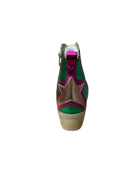 Bottines santiags | FLOR VERTE FLUO